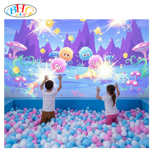 Tất Cả Trong Một AR Cảm Biến Chuyển Động Chiếu Vui Chơi Giải Trí Chiếu Tương Tác Trẻ Em Bóng Đánh Tường Trò Chơi Cho Trung Tâm Mua Sắm Trung Tâm Trò Chơi - Product Image 3