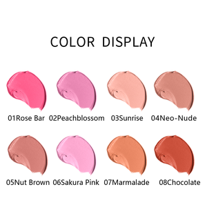 Étiquette privée personnalisée quantité minimale de commande, rose, simple, maquillage noir, femmes noires, liquide OEM, <span class=keywords><strong>Blush</strong></span> Vegan, offre spéciale - Product Image 2