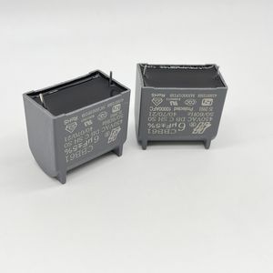 Condensateurs de ventilateur de plafond Hongye 6uF <span class=keywords><strong>450VAC</strong></span> CBB61 auto-réparateurs pour démarrage/fonctionnement, haute tension, puissance moyenne, film polypropylène - Product Image 4