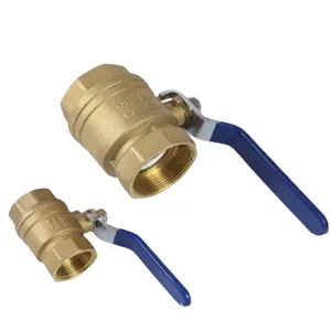 Chất lượng cao Nhà máy sản xuất Q11F-16T với xử lý đo sáng Brass chủ đề nội bộ bóng van