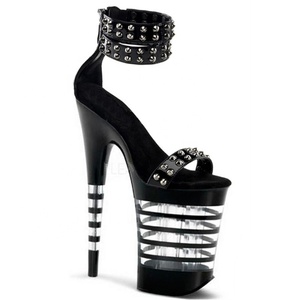 Sandali <span class=keywords><strong>con</strong></span> <span class=keywords><strong>Tacco</strong></span> <span class=keywords><strong>Alto</strong></span> 8 Pollici-20cm Impermeabili <span class=keywords><strong>con</strong></span> Plateau, <span class=keywords><strong>Tacco</strong></span> Spesso, Cerniera e Cinturini Incrociati, <span class=keywords><strong>Ciabatte</strong></span> <span class=keywords><strong>con</strong></span> <span class=keywords><strong>Tacco</strong></span> Super <span class=keywords><strong>Alto</strong></span>, Vendita Calda per l'Estate - Product Image 6