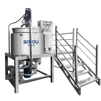 Machine de fabrication de détergent liquide en acier inoxydable SS316L, chauffage électrique, cisaillement élevé, pour la production de produits capillaires