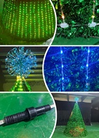 Grand arbre de Noël LED 3D géant en CEDER avec 1000-1500 lumières, branches pliables, effet lumineux dynamique, structure métallique géante sur pied