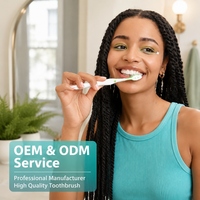 OEM/ODM MaxFresh Fruit Fusion Fluoride Tandpasta Frisse Lime Smaak Langdurige Frisse Adem 6-pack x 75ml