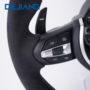 Volante Deportivo <span class=keywords><strong>M</strong></span> Sport en Cuero Azul Alcántara para BMW X3 X4 M3F22 F30 F32 F35 M6 F10 X5 F15 X6 F16 F06 F11, Listo para Instalar - Product Image 5