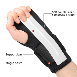SBR-unterstützte Handgelenkbandage mit abnehmbarer Schiene, Kompressionswickel und verstellbarer Handgelenkstütze für Erwachsene - Product Image 2