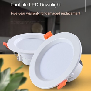 Projet d'hôtel commercial entoure l'éclairage luminaire commercial Cob Spot encastré vers le bas lumière LED Downlight - Product Image 3