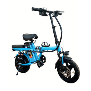 Bicicleta <span class=keywords><strong>El</strong></span>éctrica Plegable Mini de Acero de Alto Carbono de 48V 350W con Batería de Litio, Diseño Portátil para Viajes en <span class=keywords><strong>Tren</strong></span> y Desplazamientos Multimodales - Product Image 1