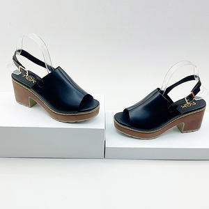 Y 37-41 nuovi sandali da donna <span class=keywords><strong>tacco</strong></span> alto Fishmouth tinta unita semplici <span class=keywords><strong>e</strong></span> versatili <span class=keywords><strong>scarpe</strong></span> da donna <span class=keywords><strong>con</strong></span> tacchi spessi <span class=keywords><strong>fibbie</strong></span> - Product Image 2