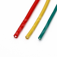 Cable de Silicona 3239, Calibre 26, 24, 22, 16, 14 AWG, Resistente a Altas Temperaturas, Cable de Alimentación de Alto Voltaje de 3KV, 0.15, 0.75, 2mm²