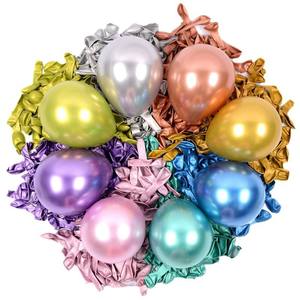 Fournitures en gros de ballons de haute qualité, 200 pièces/sac, ballons en latex de 5 pouces, ballons de couleur rétro, décoration de fête d'anniversaire - Product Image 6