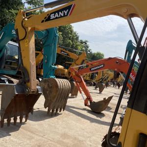 Excavadora de orugas Sany 75C SY55 SY35U usada de segunda mano, totalmente funcional, como nueva, precio competitivo, en stock. - Product Image 5