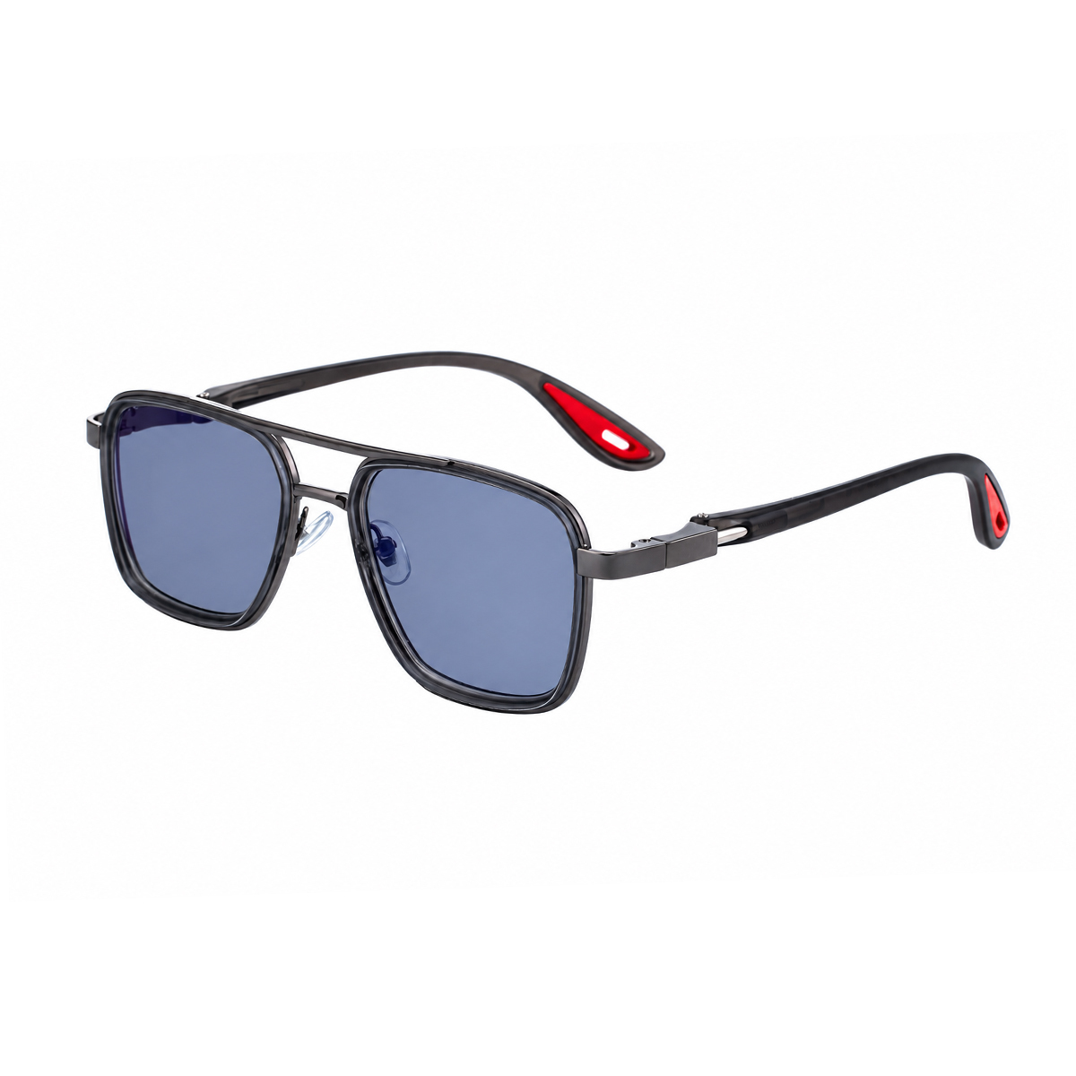 C7 Opaco Grigio Scuro Gunmetal Grigio Chiaro Rivestimento Blu
