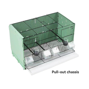 Gabbia per uccelli venditore caldo in 2024 gabbia per allevamento di grandi piccioncini 60*32*38cm - Product Image 6