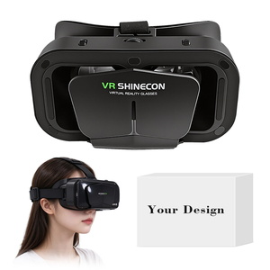 เหมาะสำหรับสมาร์ทโฟนขนาด 5-7.2 นิ้ว ชุดหูฟัง VR น้ำหนักเบาพิเศษ 280 กรัม แว่นตา VR เลนส์เรซิ่น HD กล่อง VR สำหรับเล่นเกม ออกกำลังกาย และความบันเทิง - Product Image 1