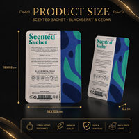 Échantillons de soins de la peau en petits sachets, étanches avec pochette cosmétique en aluminium et encoche de déchirement