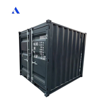 Conteneur de stockage et d'expédition en acier Corten de 8 pieds, certifié CSC ABC, mini, portable, à vendre