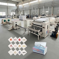 Machine à fabriquer du papier mouchoir WD certifiée CE, machine à plier les mouchoirs, ligne de production de mouchoirs en papier, prix