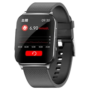 PTT 24h Dynamic ECG heart rate monitor smart watch Red light truly blood oxygen monitor watch sleeping tracking