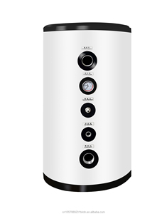 Système de pompe à chaleur domestique 8 kW avec réservoir tampon d'eau chaude et résistance en spirale pour eau chaude sanitaire, disponible en 60L, 100L, 200L, 250L, 300L, 400L, 500L - Product Image 3
