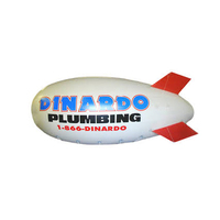 Ballon gonflable géant Aero 6m en PVC/Oxford, ballon publicitaire personnalisé, dirigeable gonflable à l'hélium pour événements