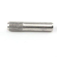 Goupilles d'alignement parallèles moletées en acier inoxydable 304 pour assemblage de précision