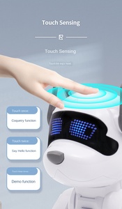 Trẻ Em Của Bionic Thông Minh RC <span class=keywords><strong>Robot</strong></span> Con Chó Âm Nhạc Nhảy Diễn Viên Đóng Thế Cảm Ứng Giáo Dục Sớm Đồ Chơi Bao Gồm Điều Khiển Từ Xa - Product Image 3