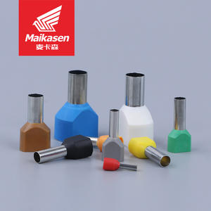 سلسلة Maikasen TE #22/#20/#18/#16/#14/#12/#10/#7/#5/#4/#2/# 1AWG التوأم المعزول دبوس أنبوبي Bootlace نهاية الحبل الطويق المحطة - Product Image 4