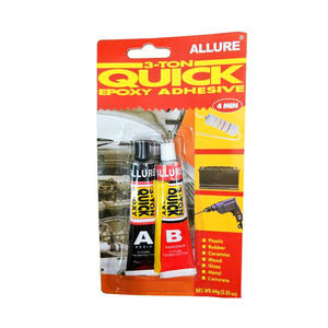 Pegamento epoxi AB transparente, <span class=keywords><strong>dos</strong></span> componentes, acero epoxi, 5 <span class=keywords><strong>minutos</strong></span> <span class=keywords><strong>de</strong></span> secado rápido - Product Image 3