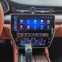 22-Zoll-Bildschirm Android-Radio Qualcomm mit Carplay für Maserati GT GC für Quattroporte 2013-2016 Stereo Doppelbildschirm