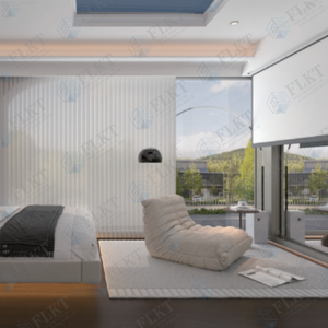 FLKT Maison Capsule Spatiale Panoramique de Luxe, Imperméable et Résistante au Vent, Cabine Mobile Préfabriquée Modulaire pour Glamping et Complexes Hôteliers - Product Image 6
