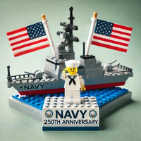MOC World Camo Sous-marins Porte-avions Hors-bord Bateaux Scène de guerre Blocs de construction militaires Modèle Briques Kits Ensembles Idées