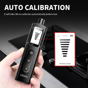 Meetbaar Methaan, Propaan, Aardgas, Lpg, Butaan 50ppm ~ 1000ppm Brandbaar Gas Detector Tester Met Geluid En Licht Alarm - Product Image 3