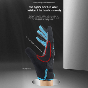 Été en plein air Automne Confortable Gants Gants D'équitation Vélo Gants - Product Image 5