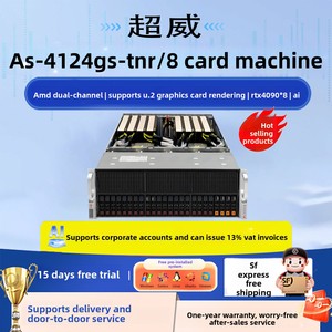 Servidor en Rack de Ultra Bajo Consumo Epyc As4124gs-tn, Sistema Barebone con Procesador Xeon 5310 para Entrenamiento de Modelos Grandes de IA/Aprendizaje Profundo - Product Image 4