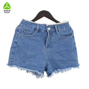 Shorts en jean d'été pour femmes d'occasion, vente chaude, styles variés et sexy, vente en gros, expédition aléatoire, commande minimum 45 kg - Product Image 5