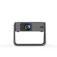 Proyector N5 con Android 1080P LCD Enfoque automático Corrección trapezoidal Almacenamiento enorme Compatible con Bluetooth y WiFi Ultra ligero