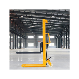 Haizhili idraulico Stacker manuale idraulico 2000kg 1.6m multifunzionale manuale Stacker per magazzino mano carrello elevatore manuale manuale - Product Image 2