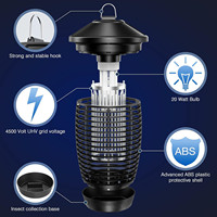 Lampe anti-moustiques LED de sécurité sans danger pour les humains étanche IP4X JZ 20W avec lumière UV