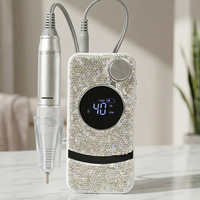 Machine à ongles professionnelle populaire sur le marché américain, rechargeable, 35000 tr/min, sans fil, électrique, pour manucure