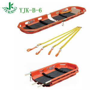 First Aid Safety Ship <strong>Helicopter</strong> Water Aerial Fire Folding Rescue Basket Stretcher With Straps and Lifting Slings