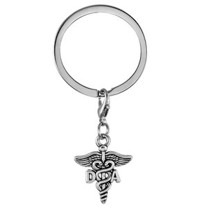 Porte-clés en métal avec pendentif pour infirmières <span class=keywords><strong>LVN</strong></span> NP, nouveau, sur-chaîne, breloque, sac à dos, accessoires de voiture - Product Image 4