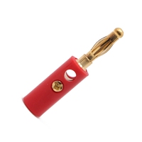 Connecteurs 4mm Adaptateurs pour Multimètre Test Fiche banane Fiche banane plaquée or Connexion à vis