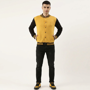 Custom Men's Baseball Bomber Varsity Jacket Stand Collar Chenille Embroidery Letterman Style Winter Man Jackets, Jacket for Man - Product Image 1