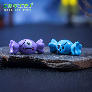 Nouvelle poupée citrouille de Halloween de Weijs, accessoires décoratifs mignons à faire soi-même et petits ornements pour micro-paysages - Product Image 4