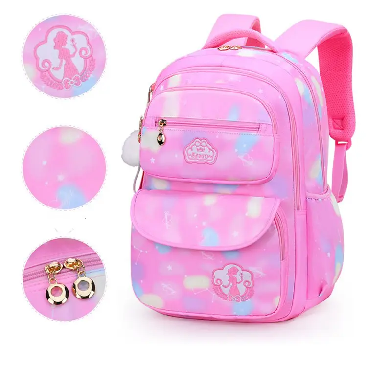 2021High Quality School Bags Waterproof Function School Bag for Girls Customized Logo Kid Backpack School Bags Children