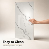 Panneau mural en PVC écologique, résistant aux intempéries, sans formaldéhyde, facile à installer, très vendu pour le salon