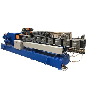 Hoge Prestaties Te Openen Vat Plastic Dubbele Schroef Extruder Machine Voor Compounding