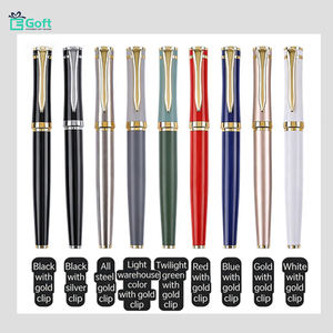 Bolígrafo de Metal de Lujo para Negocios - 9 Opciones de Color con Clip Dorado/Plateado para Oficina y Regalo - Product Image 4