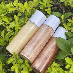 MLM Custom Makeup Long Lasting Non-greasy Strong Fragrance SPF GMPC Highlighter Brighten Waterproof <b>Dry</b> Body Glow Shimmer <b>Oil</b> - Product Image 4